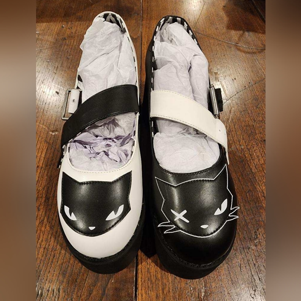 Dollskill x Emily the strange Cat you later shoes